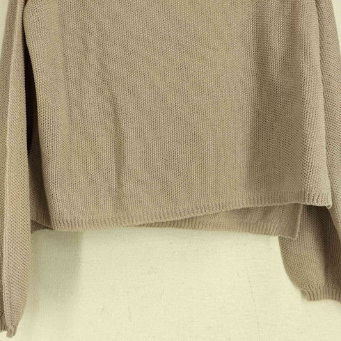 カデュネ CADUNE アクリル混 シアー ボートネックニット レディース JPN:38